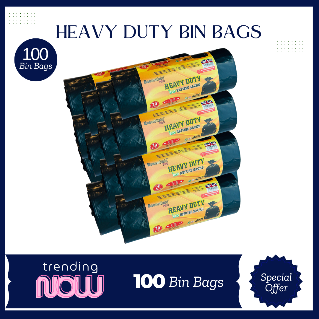 20 Heavy Duty Refuse Sacks – 85L Capacity (Copy)